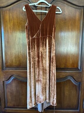 vince brown floral dress Harvest Line Fit and Flare Mini Dress – VICI main image 1